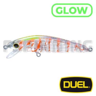 Воблер Duel Hardcore LG Minnow 50F LSOA Glow