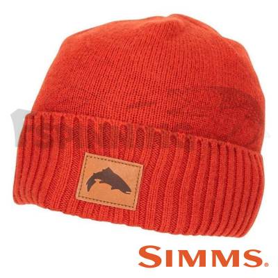 Шапка Simms Dockwear Wool Beanie Simms Orange - купить в интернет-магазине в Москве
