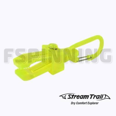 Прищепка с карабином Stream Trail Hung Up S Skeleton Yellow