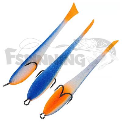 Поролоновые рыбки Grifon Сlassic с поджатым двойником 9cm #02 3шт - купить в Москве