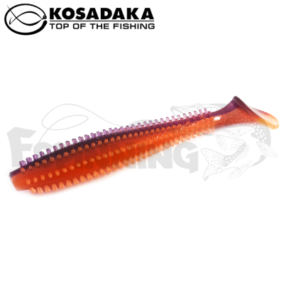 Мягкие приманки Kosadaka Spikey Shad 120mm #VF 4шт - купить в Москве