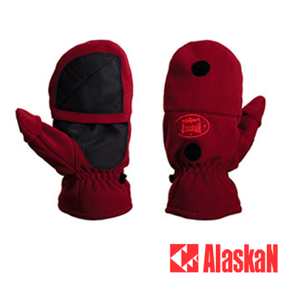 Варежки-перчатки Alaskan Colville M (бордовые) - купить в интернет-магазине в Москве
