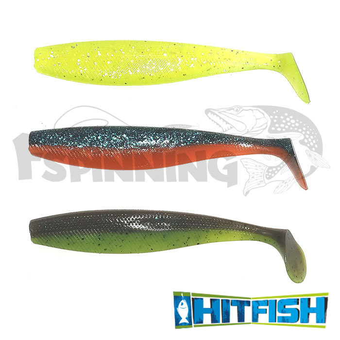 Big Shad 5.35 Мягкие приманки Hitfish Big Shad 5.35 MIX5 3шт