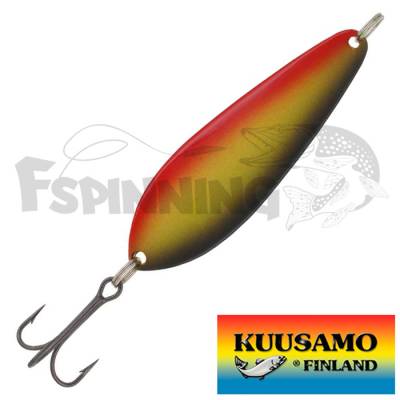 Блесна колебалка Kuusamo Latka 70/6 #BL/G/R-AL UV - купить в Москве