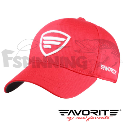 Кепка Favorite  Red/White Logo - купить в интернет-магазине в Москве
