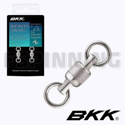 Вертлюг с подшипником BKK Infinity Swivel #3 90kg 198lb 2шт - купить в интернет-магазине в Москве