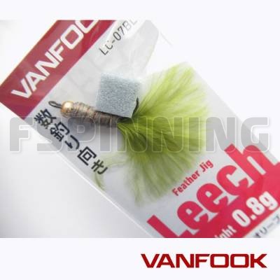 Стример Vanfook Leech LC 07BL 0.8gr olive