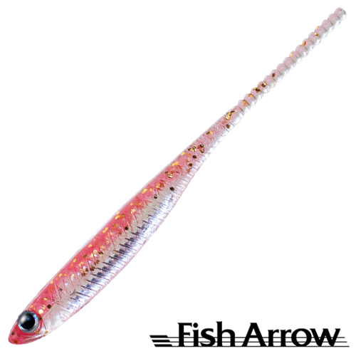 Мягкие приманки Fish Arrow Flash J 1,5 Slim SW #103 Orange/Silver 5шт