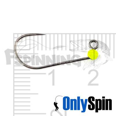 Форелевые джиг-головки OnlySpin Decoy AH-12 безбородые #6 0.6gr шартрез 3шт - купить в интернет-магазине в Москве
