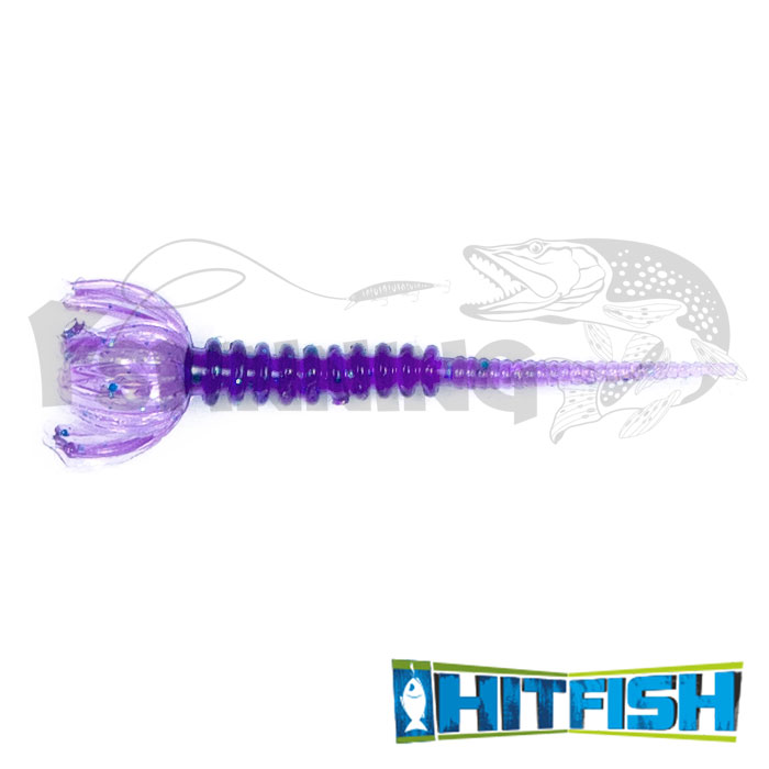 Alien Worm  1.8 Мягкие приманки Hitfish Alien Worm 1.8 R117 9шт