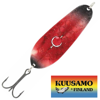 Блесна колебалка Kuusamo Rasanen 70/20 бусинка GL/BL/R-C Uv - купить в Москве