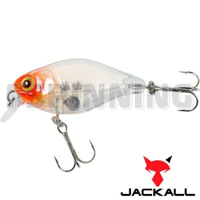 Воблер Jackall Chubby 38 Silent 4,2gr #clear salmon roe head