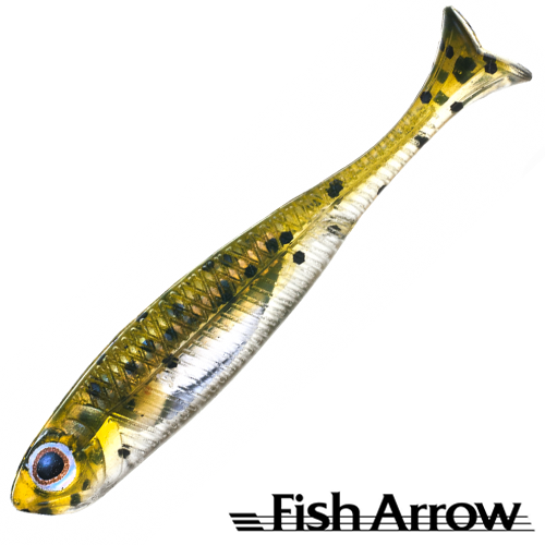 Мягкие приманки Fish Arrow Flash J Huddle 1 #02 Wm/Silver 8шт