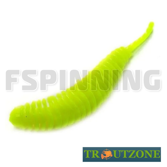 Мягкие приманки Trout Zone Plamp 2.2g/50mm green chartreuse сыр 10шт