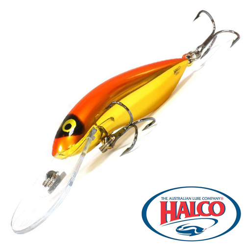 Воблер Halco Sorcerer 90 DD+STD 4m+ две лопасти R11