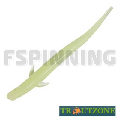 Мягкие приманки Trout Zone Vyun 3  2.5g/75mm glow сыр 7шт