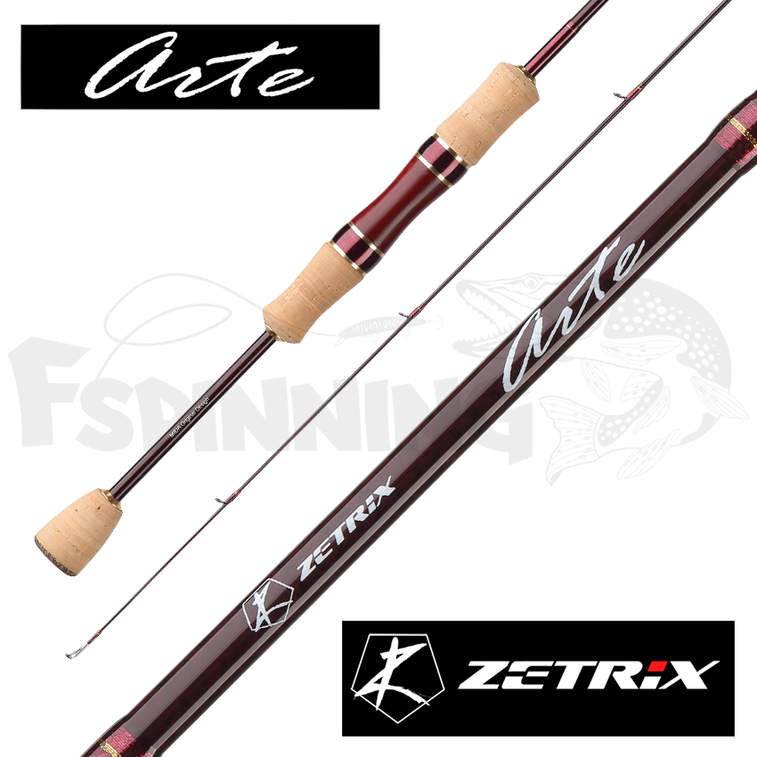 Arte Спиннинг Zetrix Arte 2.02m/0.8-5.5gr/2-5lb ATS-672UL