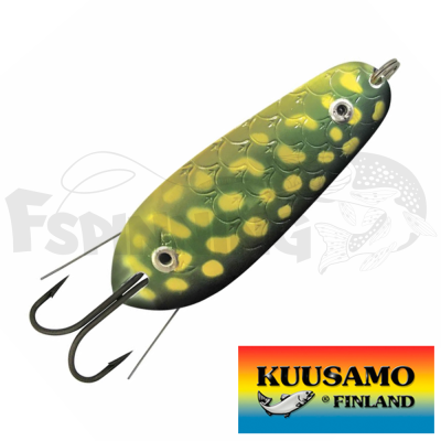 Блесна незацепляйка Kuusamo Rasanen 70/10 #YE/GR-C, UV - купить в Москве
