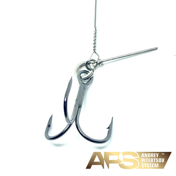 Стингер APS для приманок 27-31cm 3/0 30kg - купить в интернет-магазине в Москве
