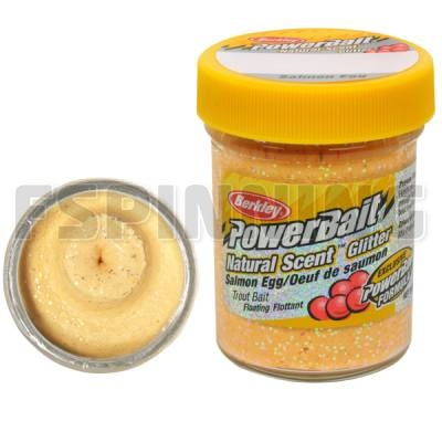 Форелевая паста Berkley Power Bait Natural Scent Salmon egg #Peach икра