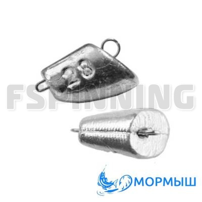 Груз Мормыш Чебурашка разборная Сапог 18g 10шт - купить в интернет-магазине в Москве
