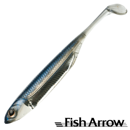 Мягкие приманки Fish Arrow Flash J Shad 3 SW #105 Maiwashi/Silver 5шт