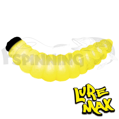 Личинки искусственные LureMax Wood Worm 1 #001 Chartreuse 10шт