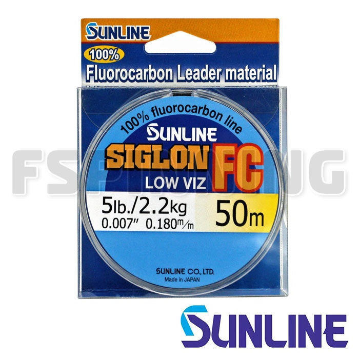 Флюорокарбон Sunline Siglon FC 50m #18 61lb 0.70mm 27.5kg - купить в интернет-магазине в Москве