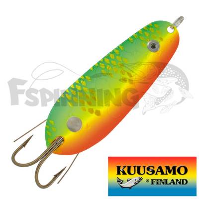 Блесна незацепляйка Kuusamo Rasanen 70/10 #G/GR/FYe/FR-C - купить в Москве