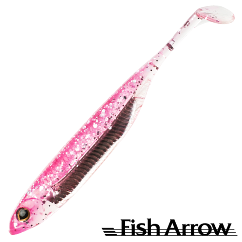 Мягкие приманки Fish Arrow Flash J Shad 4 SW #101 Pink/Silver 5шт