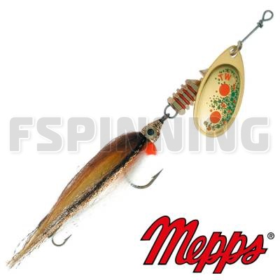 Блесна Mepps Aglia Tw Streamer 1 4.7gr OR