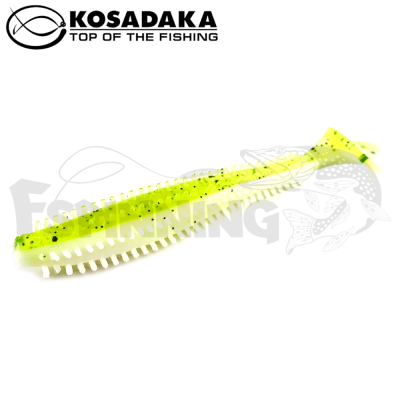 Мягкие приманки Kosadaka Spikey Shad 120mm #WG 4шт - купить в Москве