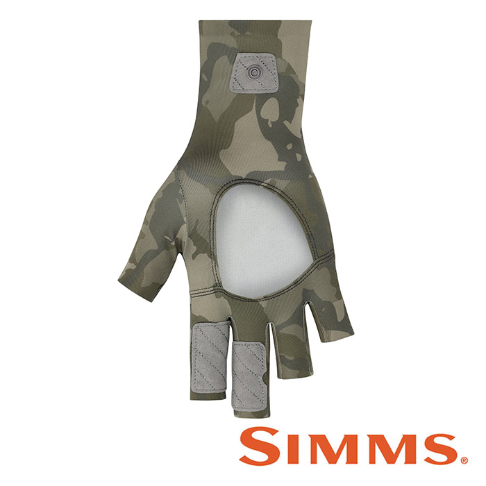 Перчатки Simms SolarFlex SunGlove p.L (Regiment Camo Olive Drab) - купить в интернет-магазине в Москве
