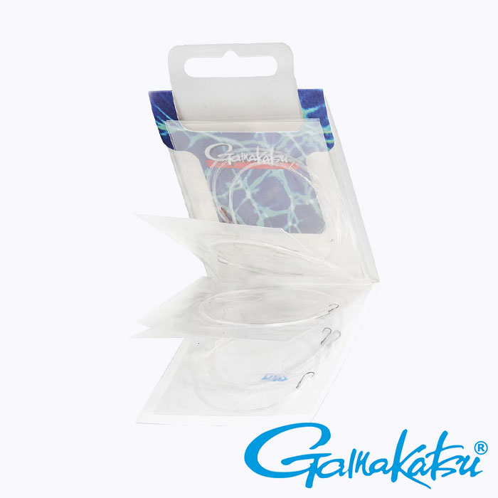 Крючки одинарные Gamakatsu Booklet Bream 1310N с поводком #12 700mm/0.14mm 10шт - купить в интернет-магазине в Москве