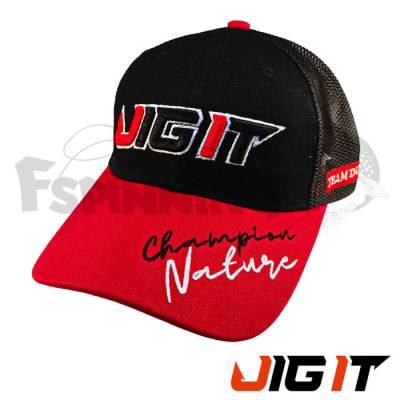 Кепка Jig It Champion Nature Red-Black - купить в интернет-магазине в Москве
