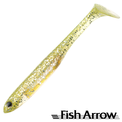 Мягкие приманки Fish Arrow Flash J Shad 5 SW #118 Glow Chart/Silver 4шт