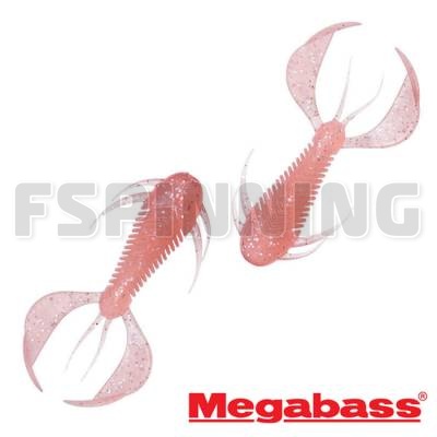 Мягкие приманки Megabass Rock Hog 2.5 Clear Pink Holo 7шт