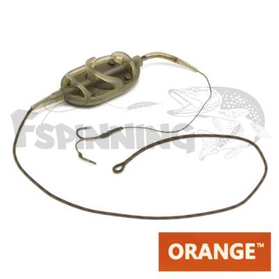 Оснастка карповая Orange #32 Arc Flat Metod Leadcore для бойла 40gr
