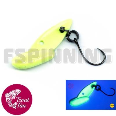 Цикада Trout Fan Chirp 20мм 1.2г 307 Glow