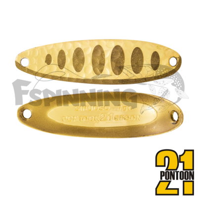 Блесна колебалка Pontoon 21 Sinuoso 14gr #NC04-001 - купить в Москве