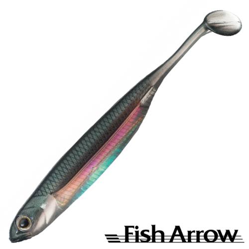 Мягкие приманки Fish Arrow Flash J Shad 3 #28 S Baby Bass/Aurora 7шт