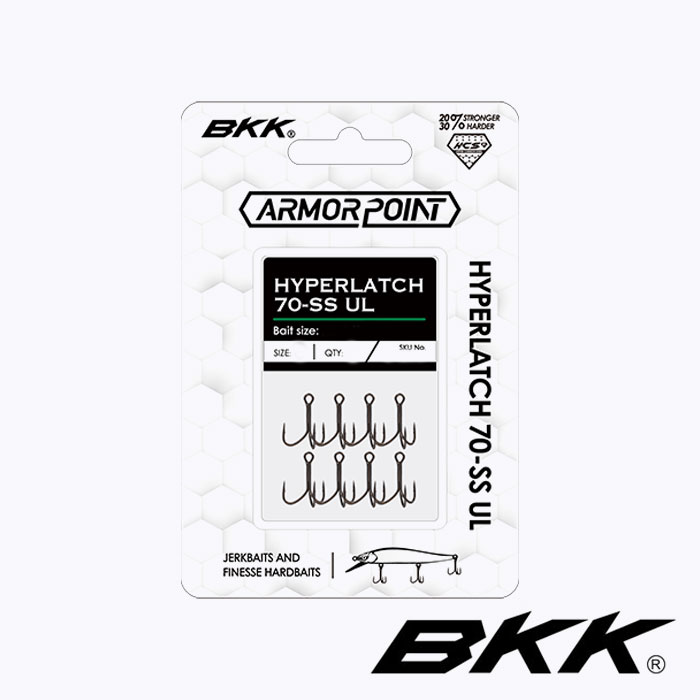 Тройные крючки BKK Hyperlatch 70-SS UL #5 7шт - купить в интернет-магазине в Москве