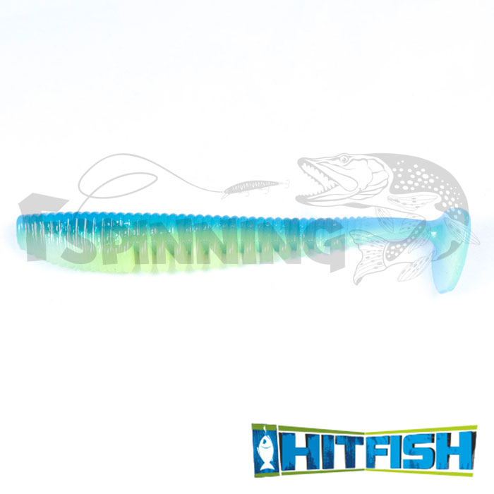 Big Ribby Shad 5.5 Мягкие приманки Hitfish Big Ribby Shad 5.5 R123 3шт