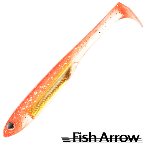Мягкие приманки Fish Arrow Flash J Shad 5 SW #119 Glow Orange/Silver 4шт