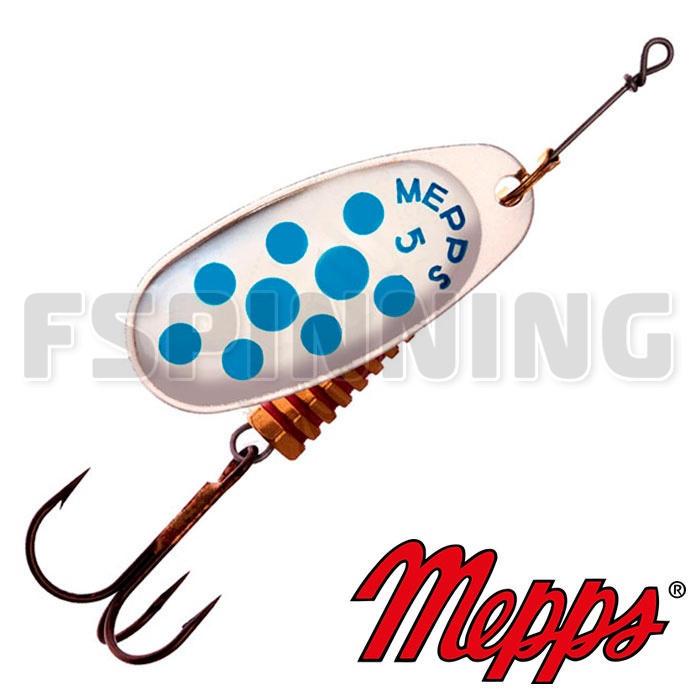 Блесна Mepps Comet Decore 5 13gr AG/BLU