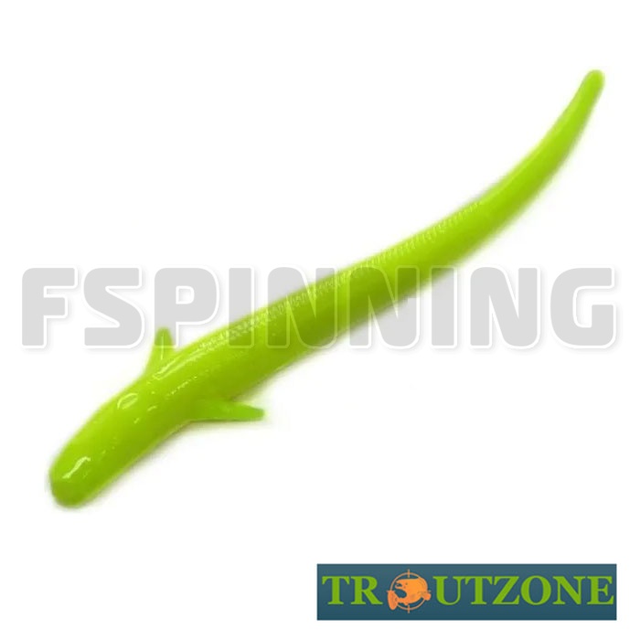 Мягкие приманки Trout Zone Vyun 3  2.5g/75mm chartreuse сыр 7шт