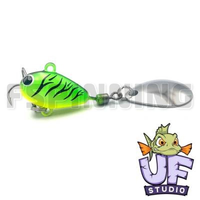 Тейл-спиннер UF Studio Hurricane Super 28gr #Mad Tiger