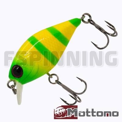 Воблер Mottomo Chubber 36F Yellow Chartreuse