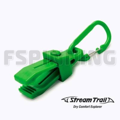 Прищепка с карабином Stream Trail Hung Up Light Green
