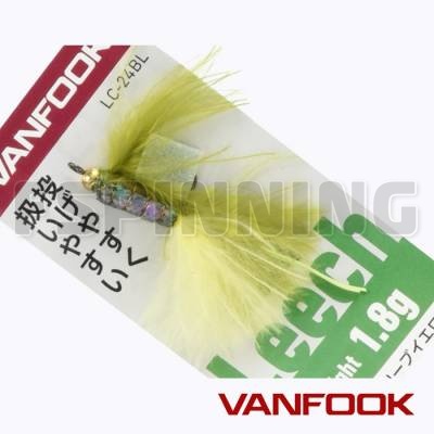 Стример Vanfook Leech LC 24BL 1.8gr olive/yellow